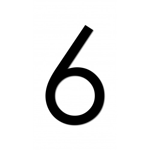 Numer na dom czarny, duży 30 cm CG